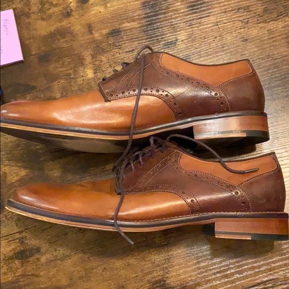 Johnston & Murphy Brown Dress shoes 10 - Picture 3 of 7
